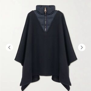 Chloe Navy Blue Women's  Poncho